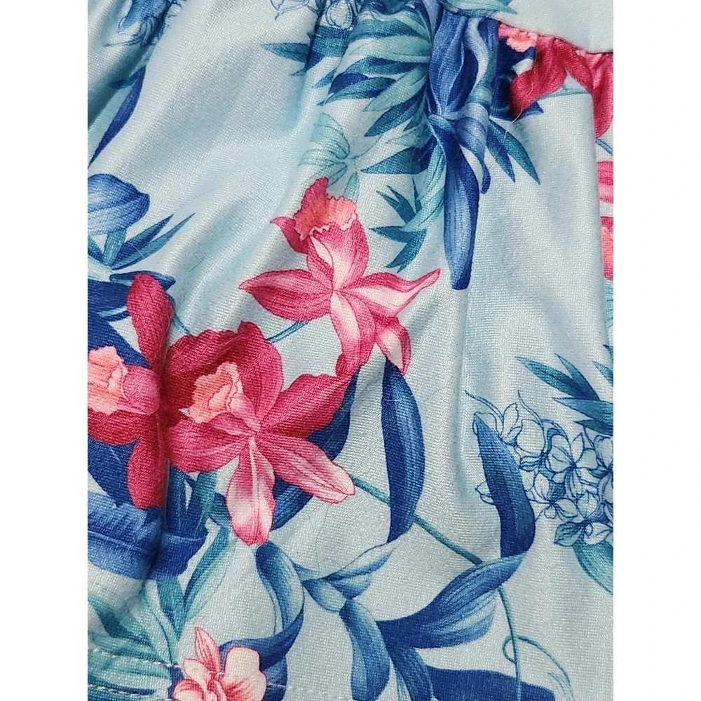 Lot of 2 Girls Dresses Size 4T Tommy Bahama Dress Ruffles Summer Beach Floral - Picture 4 of 10